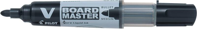 Pilot V Board Master Whiteboard Marker Medium Black Pack of 10