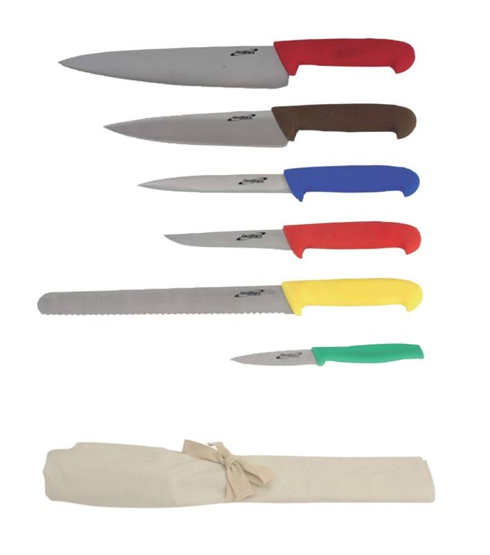 Nevilles Knife Set Molybdenum Steel Assorted Pack of 6