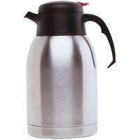 Genware Push Button Jug Stainless Steel 1.5 L Silver