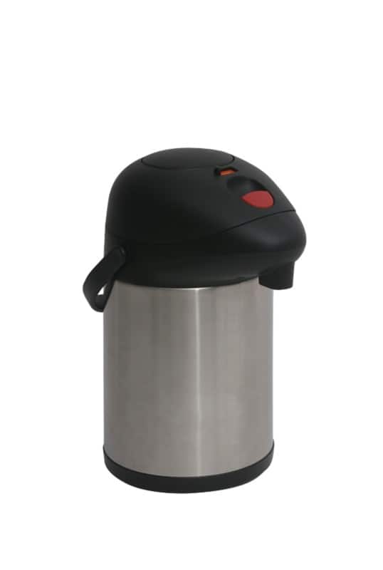 Genware Pump Pots Stainless Steel 3.5L Silver