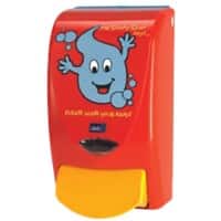 Deb Hand Soap Dispenser With motive 1 L Red 1 L