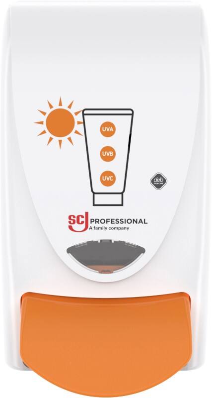 SC Johnson Professiona Sunscreen Dispenser Liquid White, Yellow 1 L