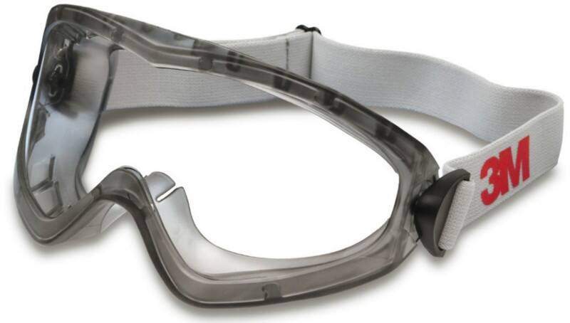 3M Safety Goggles 2890 Polycarbonate Protective Transparent