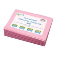 Robert Scott Cleaning Cloths Heavyweight Pink Pack of 25