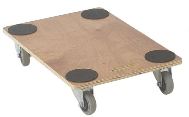 SLINGSBY Platform Dolly Plywood 45 x 68 x 13.5 cm Brown