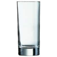 Arc International Hiball Tumbler Glass 290ml Transparent Pack of 6