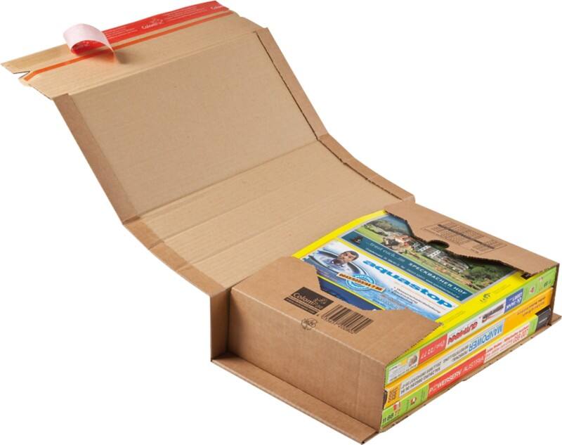 ColomPac Universal Postal Boxes 225 (W) x 100 (D) x 353 (H) mm Brown Pack of 20