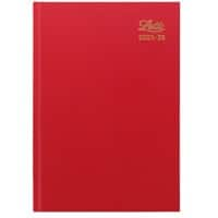 Letts Academic Diary 2024, 2025 A5 Weekly Red A3XRD