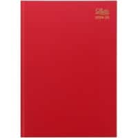 Letts Academic Diary 2024, 2025 A4 Weekly Red A3ZRD