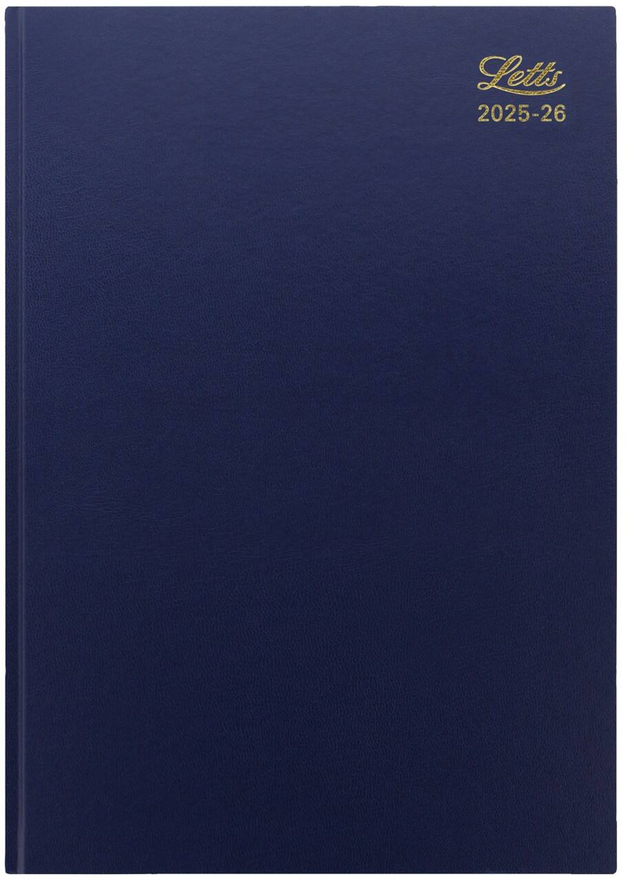 Letts Academic Diary 2027, 2028 A4 Week to view English Blue A3ZBL