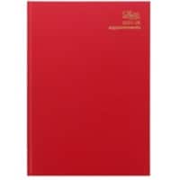 Letts Academic Diary 2025, 2026 A4 1 Day per page Red A1ZRD