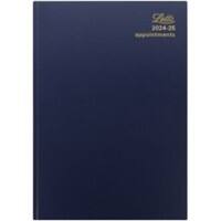 Letts Academic Diary 2024, 2025 A4 1 Day per page Blue A1ZBL