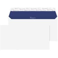 Blake Premium Pure Super White Wove DL 110x220mm Peel and Seel Envelope 120 gsm Pack 500