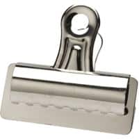 Office Depot Bulldog Clips 75mm Silver Pack of 12