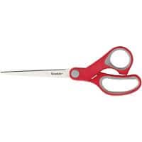 Scotch Scissors Comfort Stainless Steel Red, Grey 180 mm 