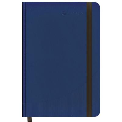 Foray Notebook Classic A4 Ruled Casebound PP (Polypropylene) Hardback Blue 160 Pages 80 Sheets