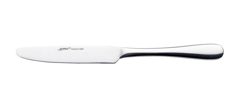Genware Table Knife Florence Stainless Steel Silver Pack of 12