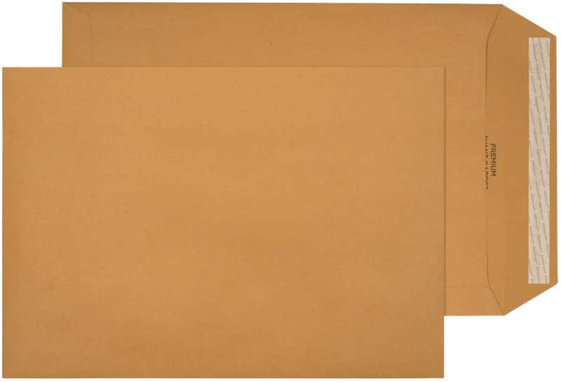 Blake Envelopes Plain C5 162 (W) x 229 (H) mm Adhesive Strip Cream 130 gsm Pack of 250