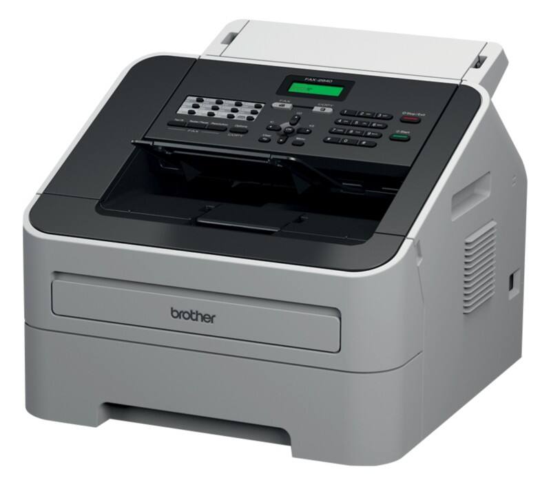 Brother 2840 Fax Machine Black, Grey