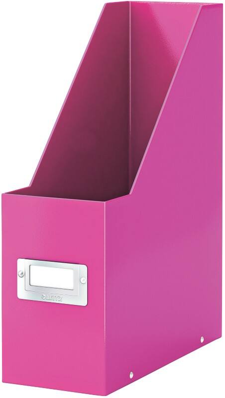 Leitz Click & Store WOW Magazine File Laminated Cardboard Pink 10.3 x 25.3 x 33 cm