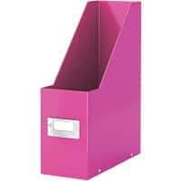 Leitz Click & Store WOW Magazine File Laminated Cardboard Pink 10.3 x 25.3 x 33 cm