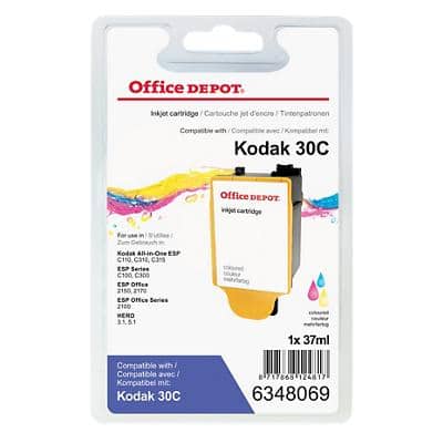 Office Depot 30XL Compatible Ink Cartridge 3 Colours