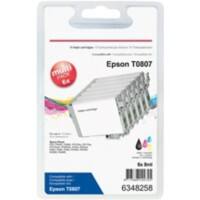 Viking T0807 Compatible Epson Ink Cartridge C13T08074510 Black, Cyan, Light cyan, Light magenta, Magenta, Yellow Pack of 6 Multipack