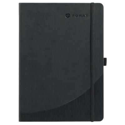Foray Notebook Black A4 Plain Perforated 192 Pages 96 Sheets