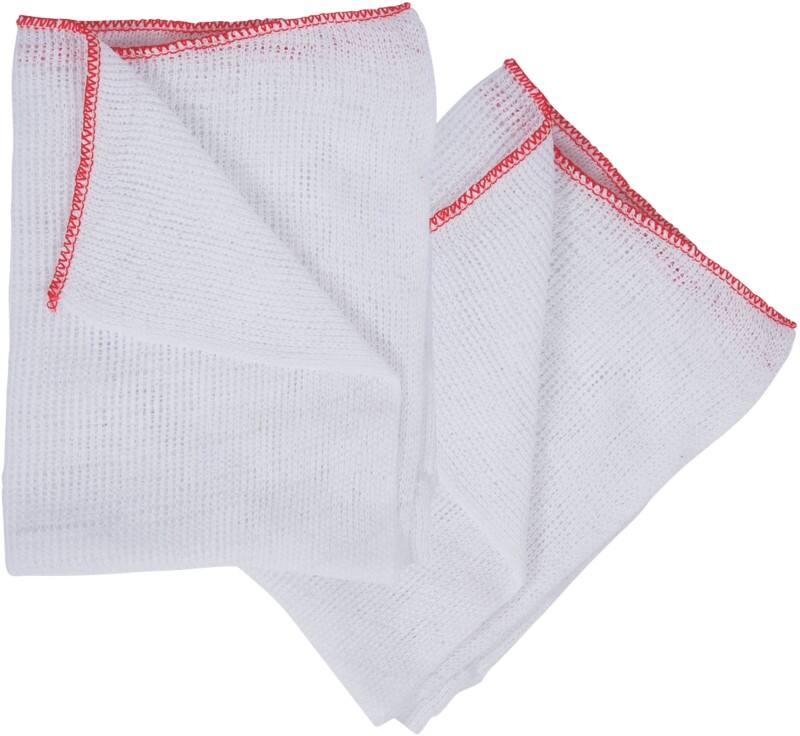 Robert Scott Dish Cloths Bleached White Pack of 10