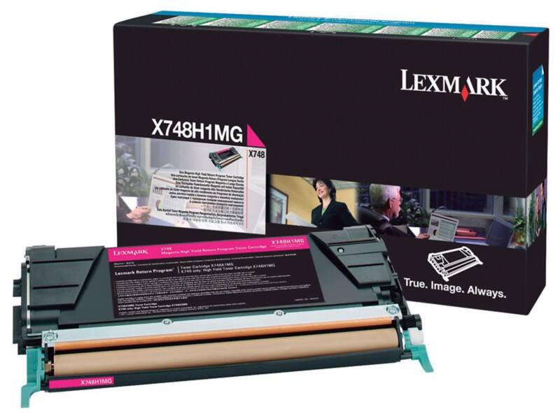 Lexmark Original Toner Cartridge X746A1MG Magenta
