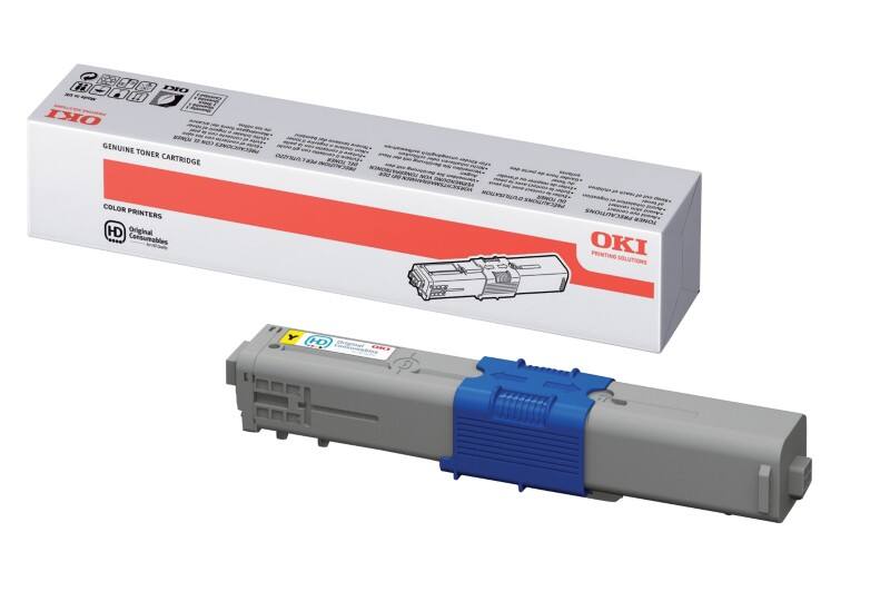 OKI 44469704 Original Toner Cartridge Yellow