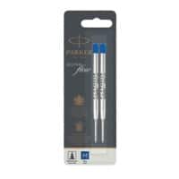 Parker Ballpoint Pen Refill 1950373 Blue Pack 2
