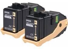 Epson 0609 Original Toner Cartridge C13S050609 Black Duopack Pack of 2