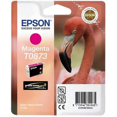 Epson T0873 Original Ink Cartridge C13T08734010 Magenta