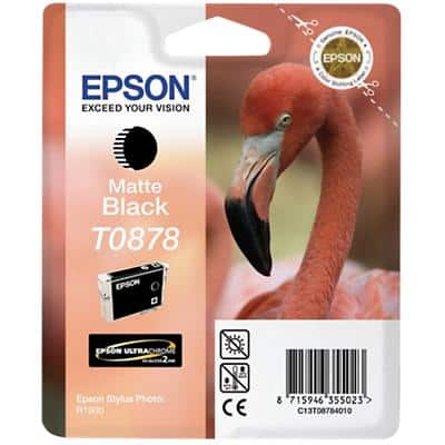 Epson T0878 Original Ink Cartridge C13T08784010 Matte Black