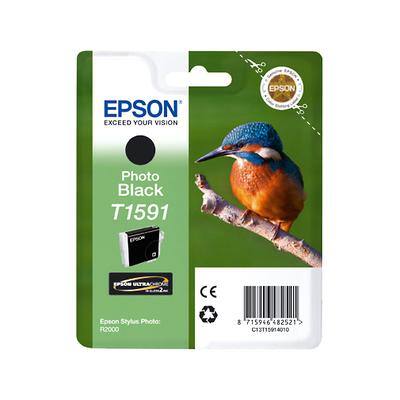 Epson T1591 Original Ink Cartridge C13T15914010 Photo Black