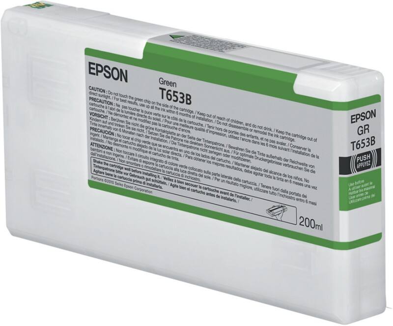 Epson T653B Original Ink Cartridge C13T653B00 Green