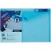 Snopake Polyfile Document Wallet 11151 A4+ PP (Polypropylene) 35.5 (W) x 24 (H) cm Blue Pack of 5