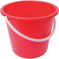 Robert Scott Bucket Plastic Red 10L