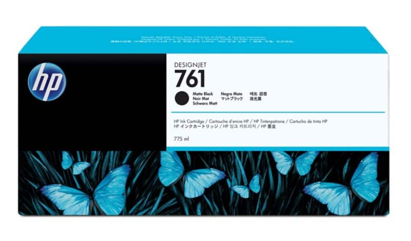 HP 761 Original Ink Cartridge CM997A Matte Black