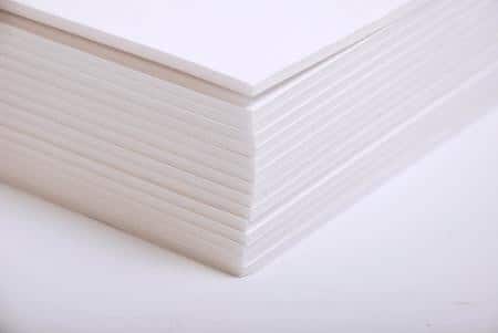 Clairefontaine Presentation Board Foam White 93618C Pack of 20