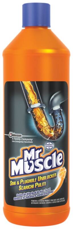 Mr Muscle Sink & Plughole Unblocker 1L