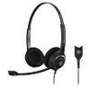 EPOS Impact SC 260 Wired Stereo Headset Over the Head With Noise Cancellation With Microphone Black