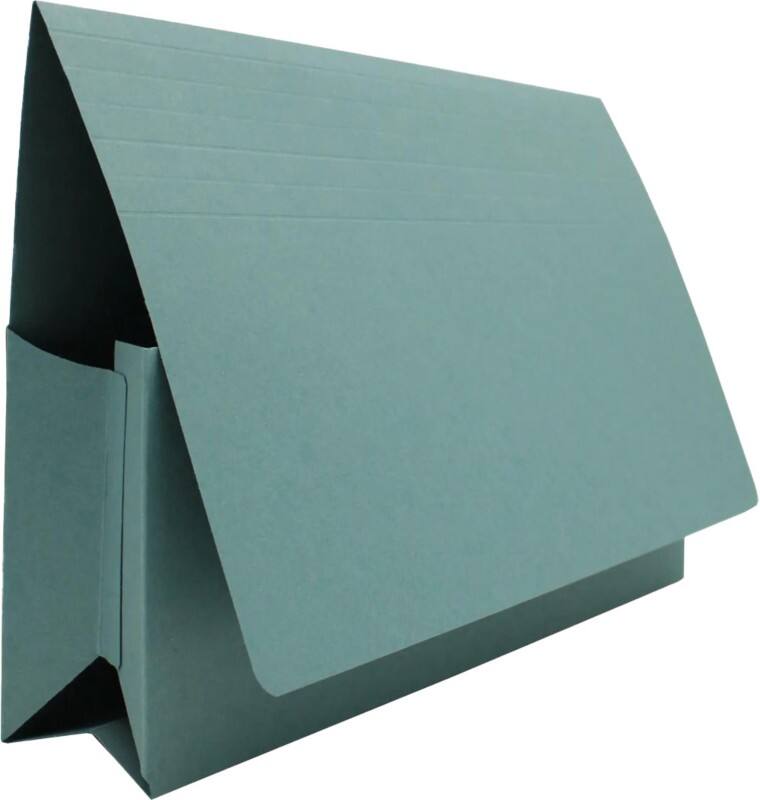 Guildhall Probate Document Wallet PRW2-BLUZ Folio Manila Landscape 35.5 (W) x 23 (H) cm Blue Pack of 25