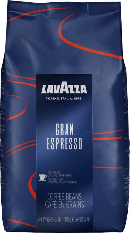 Lavazza Coffee Beans Full-bodied, rich and intense flavour, with hints of spice and chocolate 1 kg