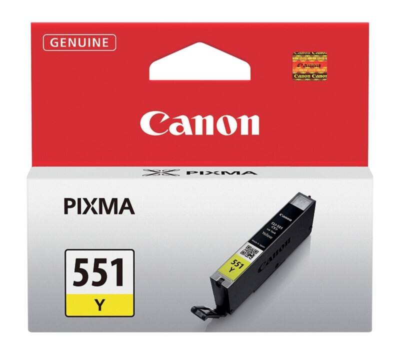 Canon CLI-551Y Original Ink Cartridge Yellow