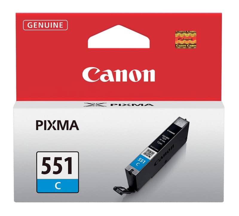 Canon CLI-551C Original Ink Cartridge Cyan