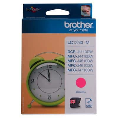 Brother LC125XLM Original Ink Cartridge Magenta