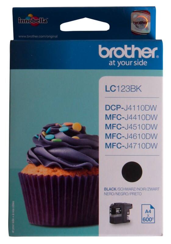 Brother LC123BK Original Ink Cartridge Black