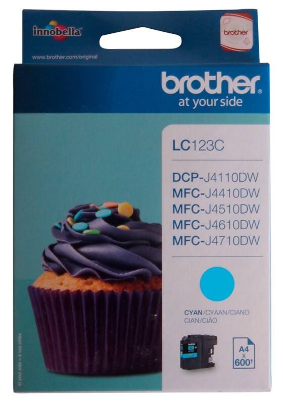 Brother LC123C Original Ink Cartridge Cyan